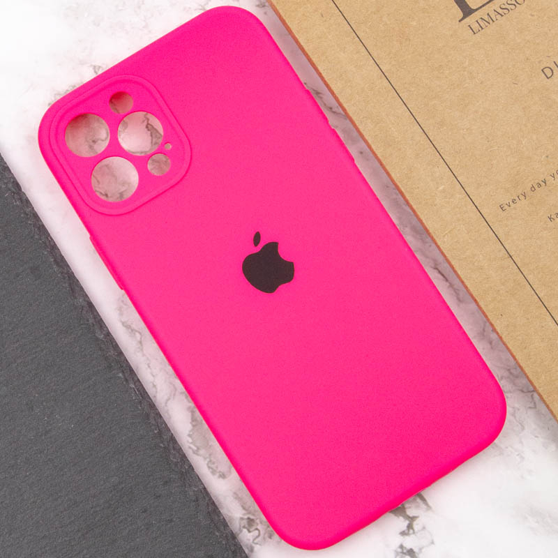 Чехол Silicone Case Full Camera Protective (AA) для Apple iPhone 12 Pro (6.1) на картинке №4