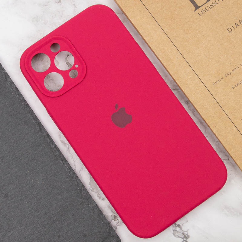 Чехол Silicone Case Full Camera Protective (AA) для Apple iPhone 12 Pro (6.1) на картинке №5