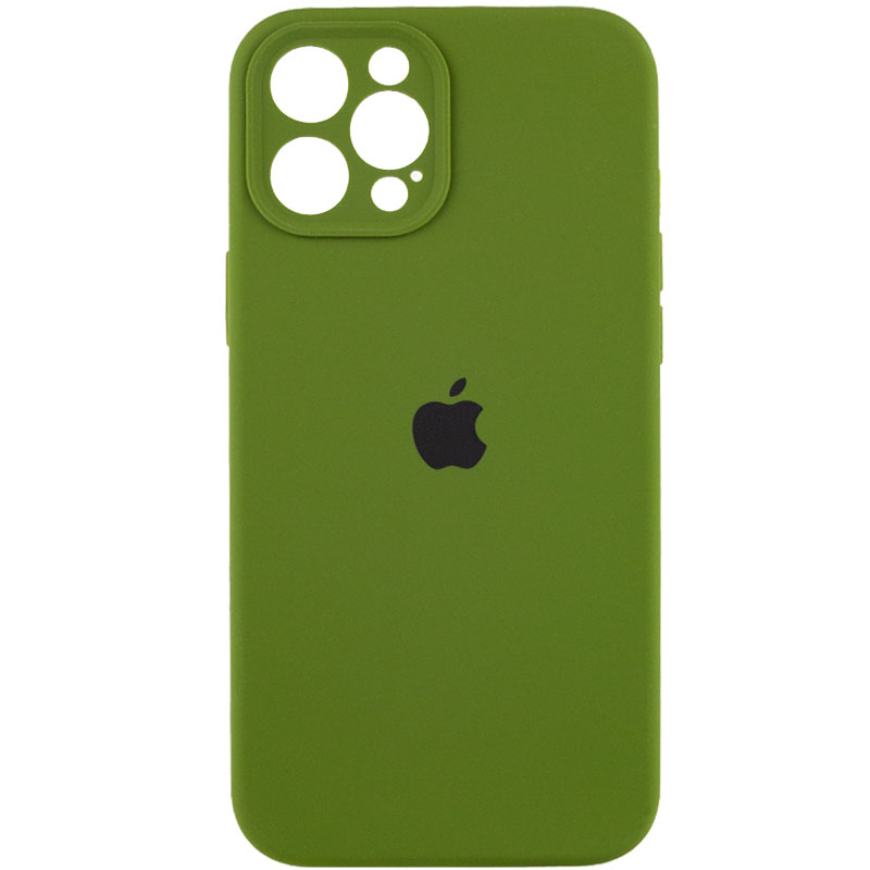 Чехол Silicone Case Full Camera Protective (AA) для Apple iPhone 12 Pro (6.1) на картинке №1