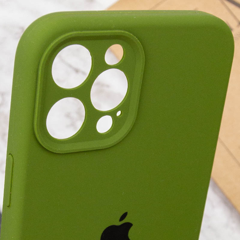 Чехол Silicone Case Full Camera Protective (AA) для Apple iPhone 12 Pro (6.1) на картинке №5