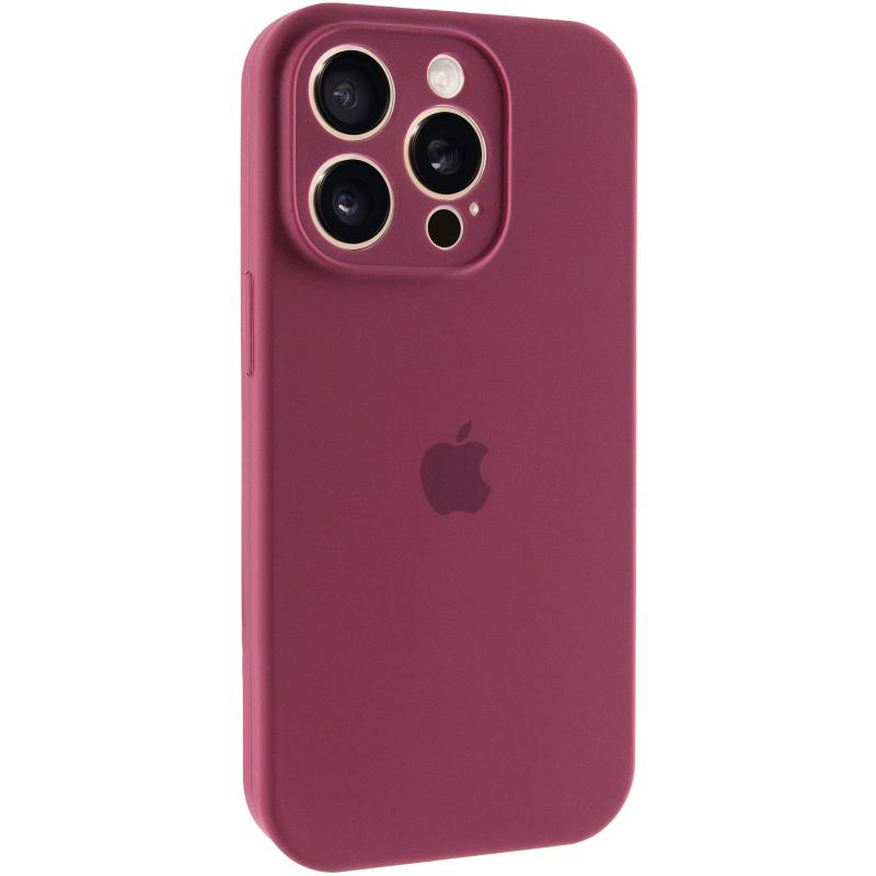 Чехол Silicone Case Full Camera Protective (AA) для Apple iPhone 14 Pro (6.1) на картинке №1