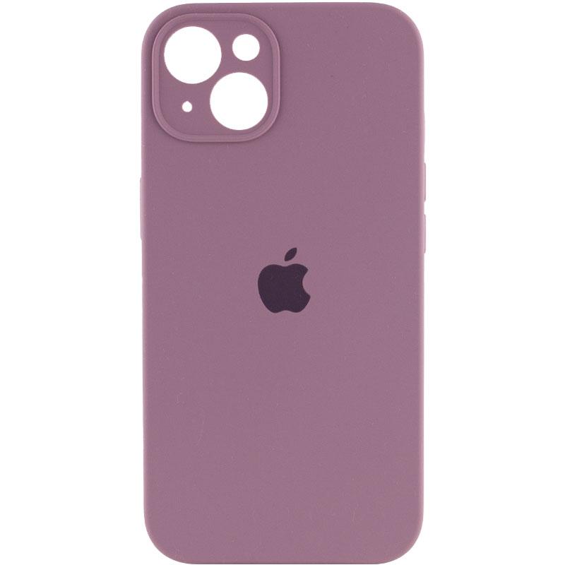 Чехол Silicone Case Full Camera Protective (AA) для Apple iPhone 14 (6.1) на картинке №1