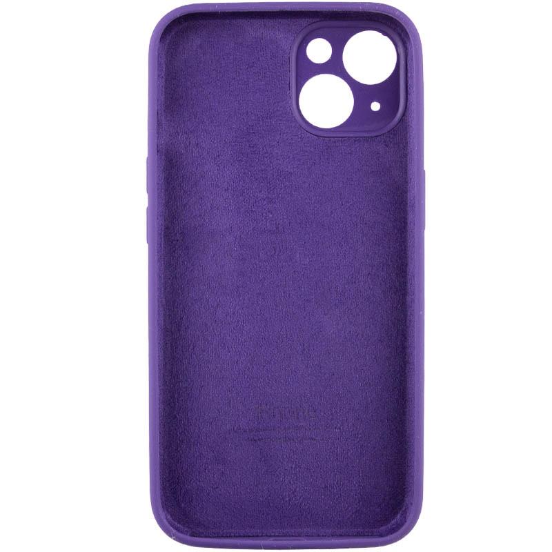 Чехол Silicone Case Full Camera Protective (AA) для Apple iPhone 14 (6.1) на картинке №4
