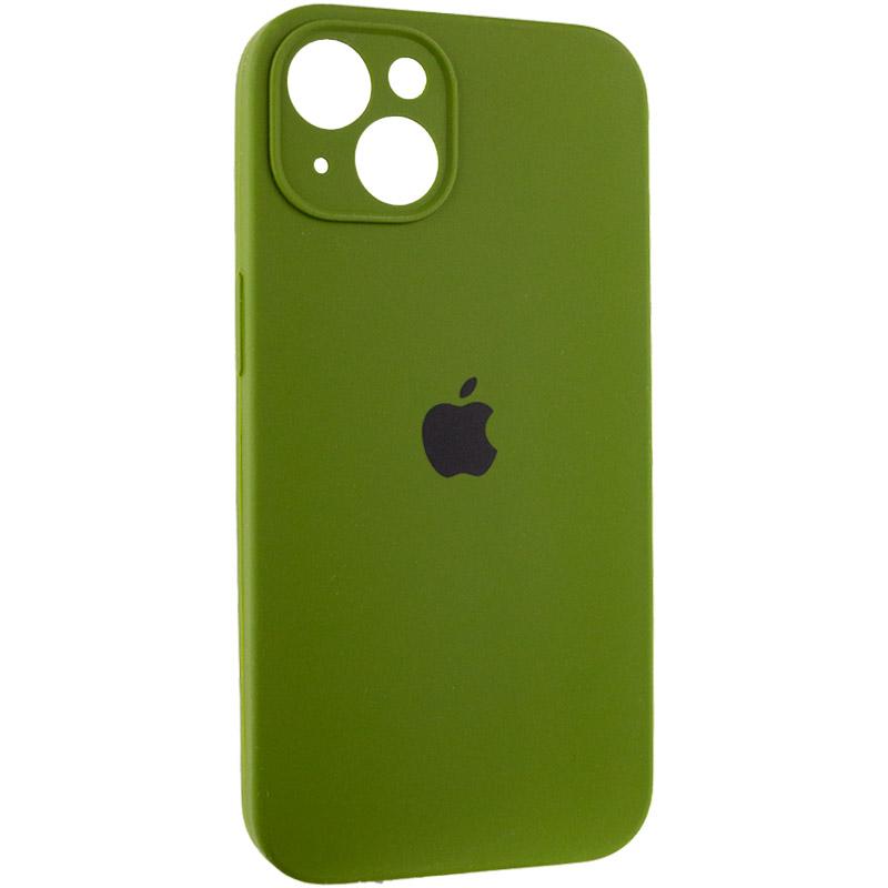 Чехол Silicone Case Full Camera Protective (AA) для Apple iPhone 14 (6.1) на картинке №2