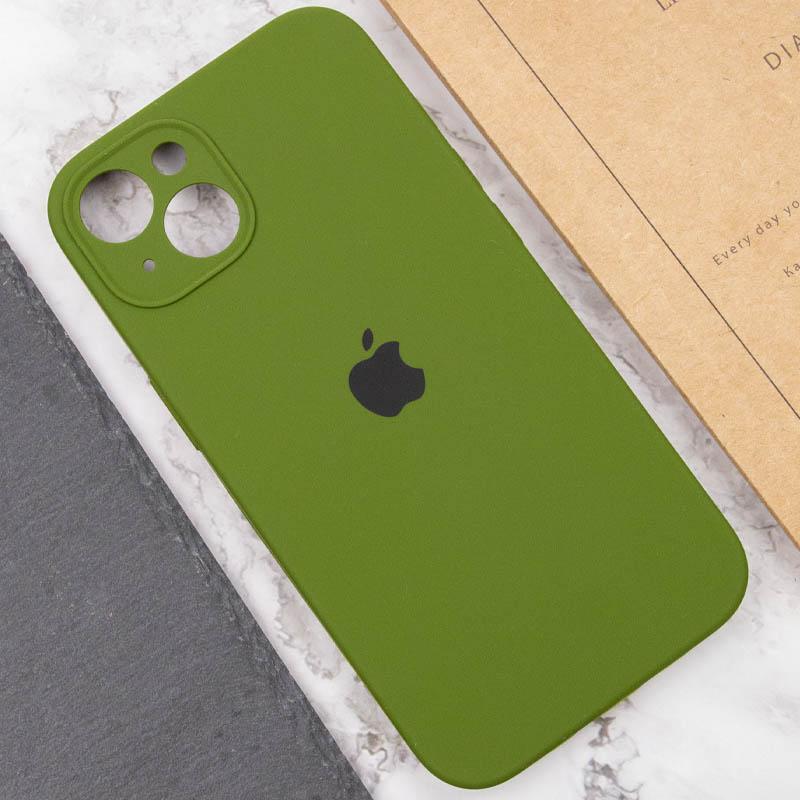 Чехол Silicone Case Full Camera Protective (AA) для Apple iPhone 14 (6.1) на картинке №5