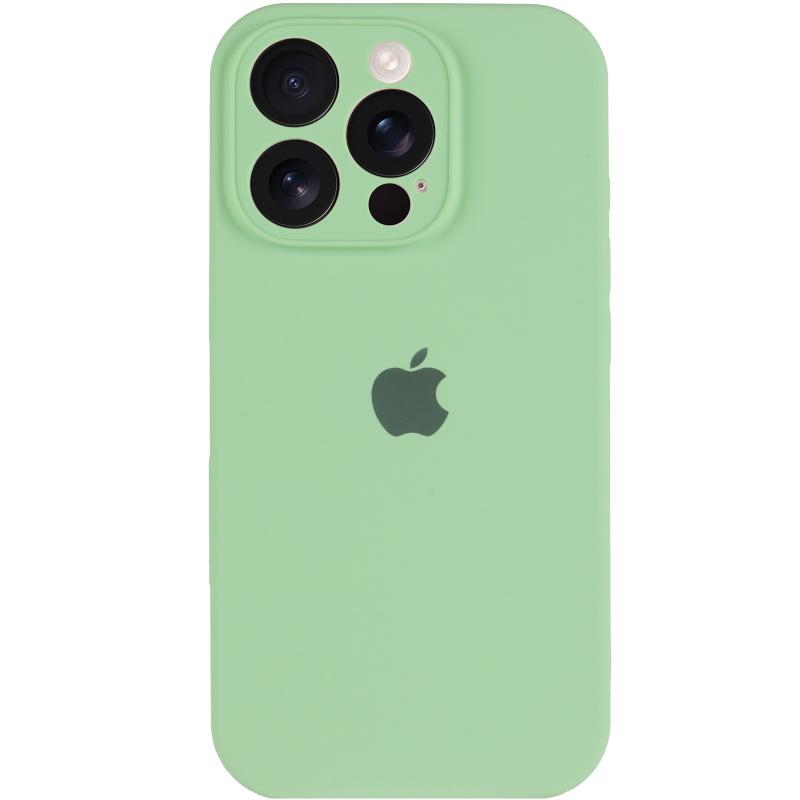 Чехол Silicone Case Full Camera Protective (AA) для Apple iPhone 15 Pro (6.1) на картинке №2