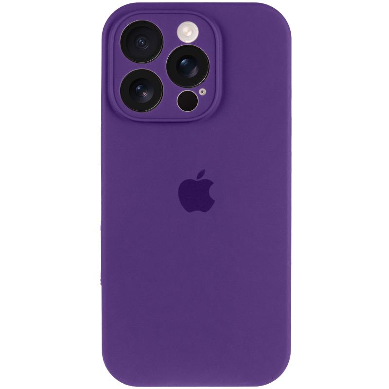 Чохол Silicone Case Full Camera Protective (AA) для Apple iPhone 15 Pro (6.1) на малюнкі №2