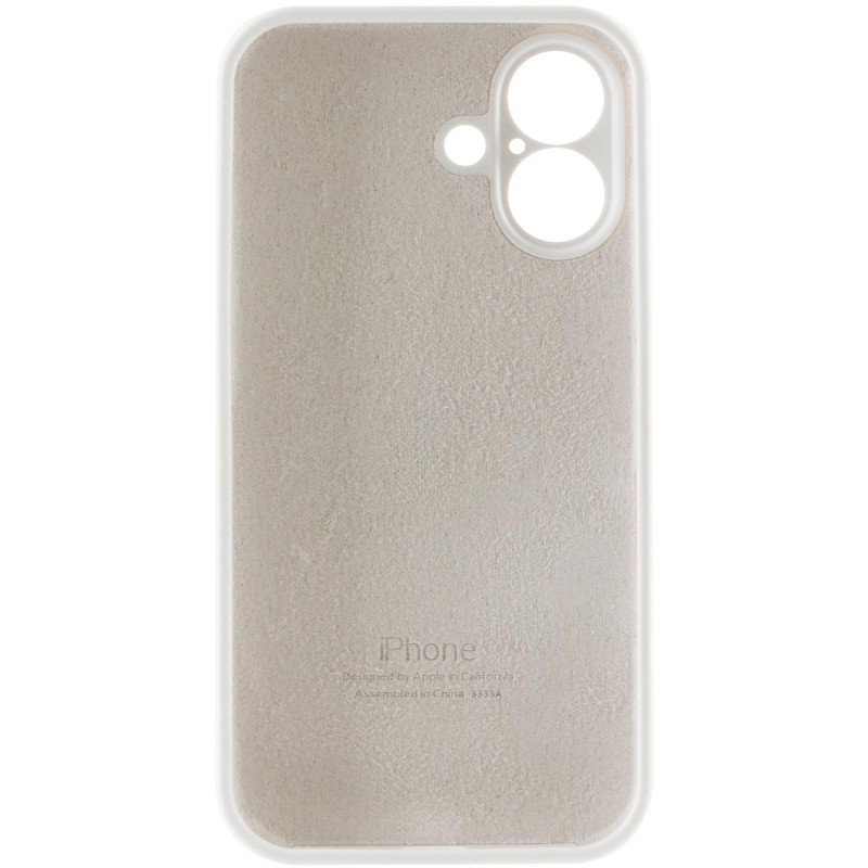 Чехол Silicone Case Full Camera Protective (AA) для Apple iPhone 16 (6.1) на картинке №5