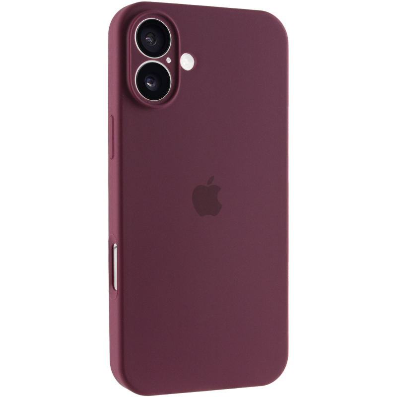 Чехол Silicone Case Full Camera Protective (AA) для Apple iPhone 16 (6.1) на картинке №1