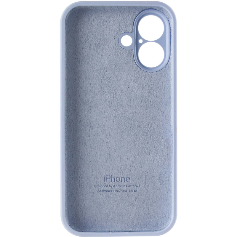 Чехол Silicone Case Full Camera Protective (AA) для Apple iPhone 16 (6.1) на картинке №6