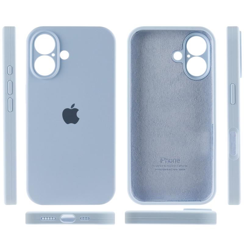 Чохол Silicone Case Full Camera Protective (AA) для Apple iPhone 16 (6.1) на малюнкі №5