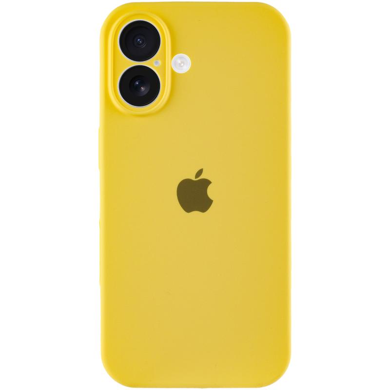 Чехол Silicone Case Full Camera Protective (AA) для Apple iPhone 16 (6.1) на картинке №2