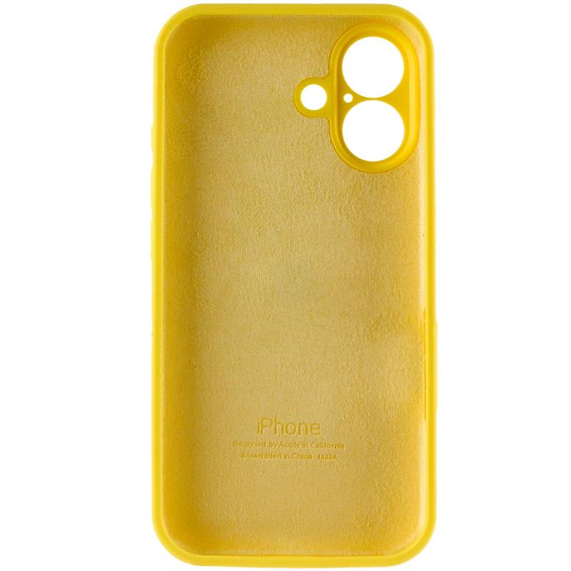 Чехол Silicone Case Full Camera Protective (AA) для Apple iPhone 16 (6.1) на картинке №6