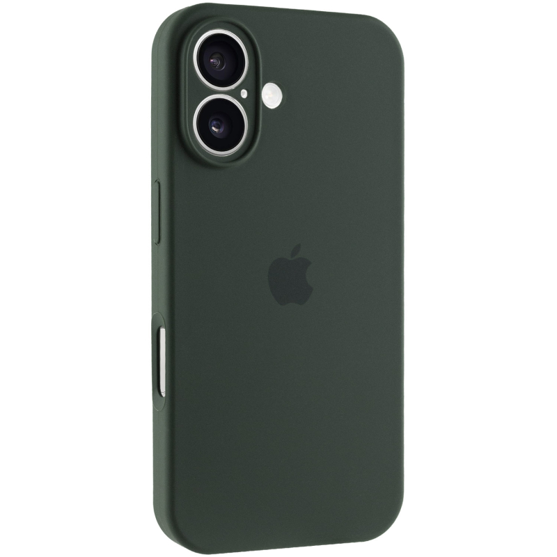 Чехол Silicone Case Full Camera Protective (AA) для Apple iPhone 16 (6.1) на картинке №1