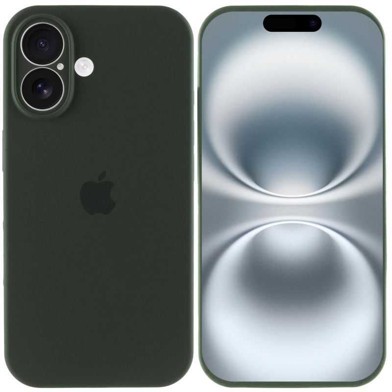 Чехол Silicone Case Full Camera Protective (AA) для Apple iPhone 16 (6.1) на картинке №2