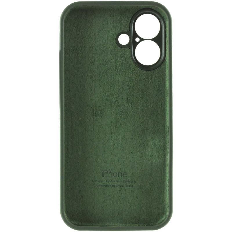 Чехол Silicone Case Full Camera Protective (AA) для Apple iPhone 16 (6.1) на картинке №6