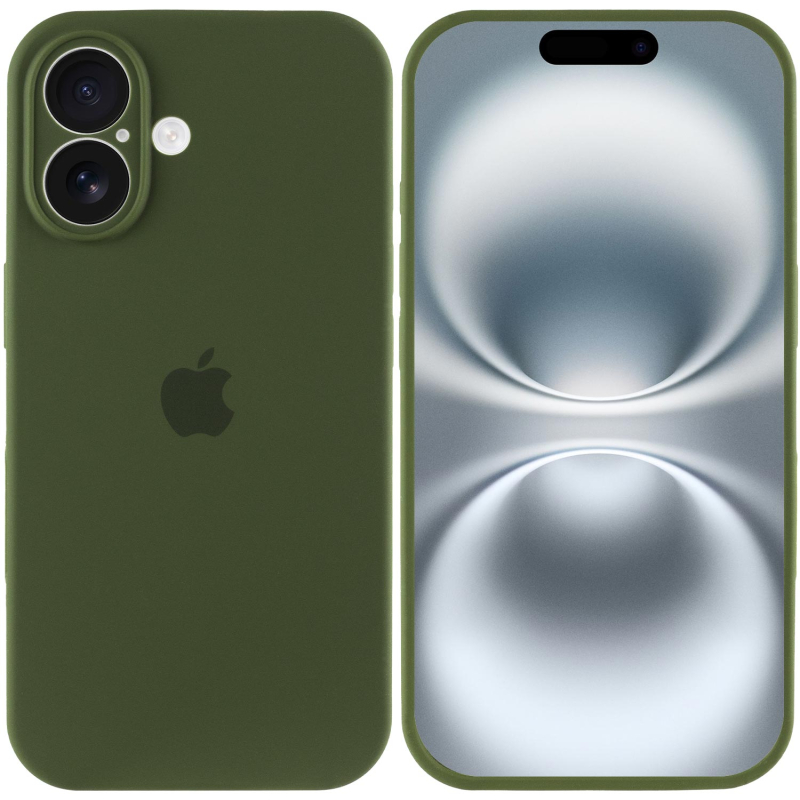 Чехол Silicone Case Full Camera Protective (AA) для Apple iPhone 16 (6.1) на картинке №4