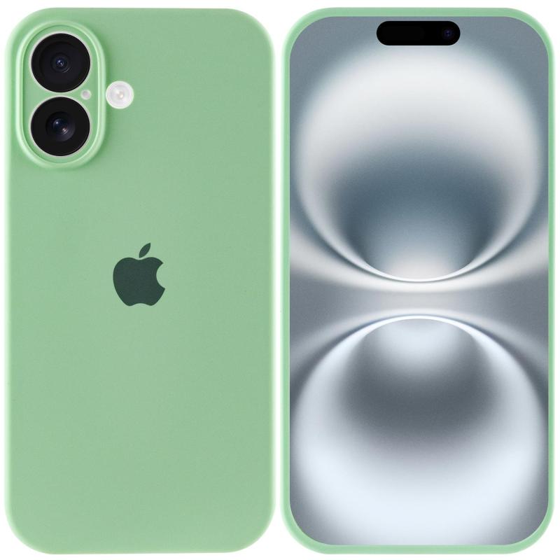 Чехол Silicone Case Full Camera Protective (AA) для Apple iPhone 16 (6.1) на картинке №2