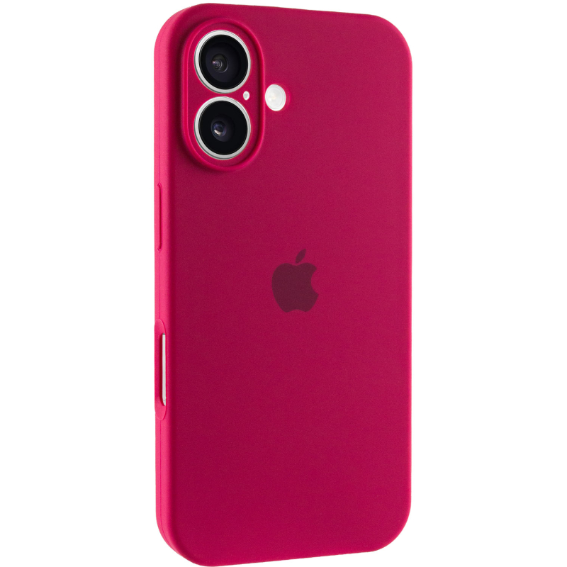 Чехол Silicone Case Full Camera Protective (AA) для Apple iPhone 16 (6.1) на картинке №1