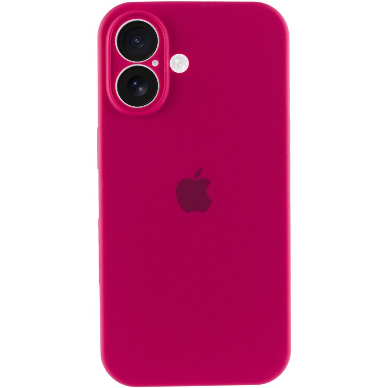 Чехол Silicone Case Full Camera Protective (AA) для Apple iPhone 16 (6.1) на картинке №5