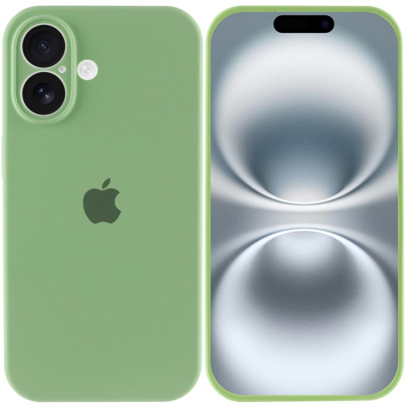 Чехол Silicone Case Full Camera Protective (AA) для Apple iPhone 16 (6.1) на картинке №2