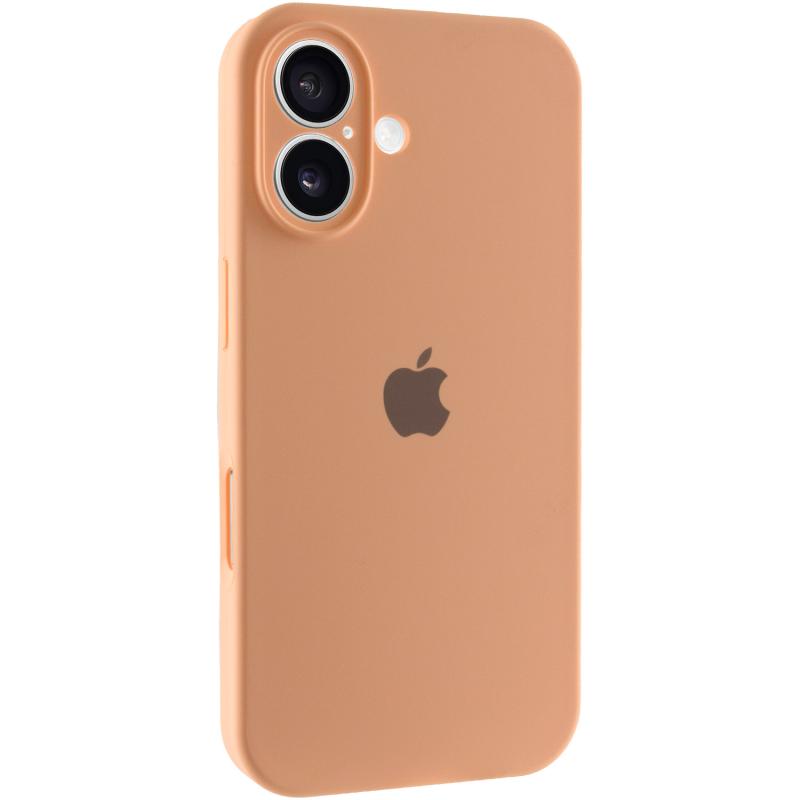 Чехол Silicone Case Full Camera Protective (AA) для Apple iPhone 16 (6.1) на картинке №1