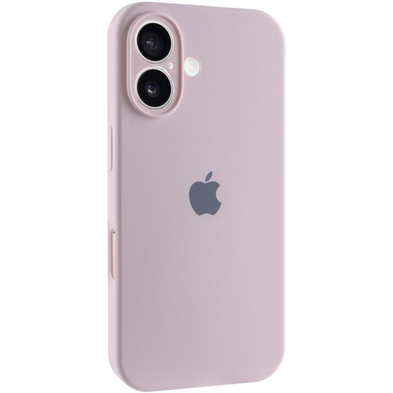 Чехол Silicone Case Full Camera Protective (AA) для Apple iPhone 16 (6.1) на картинке №1