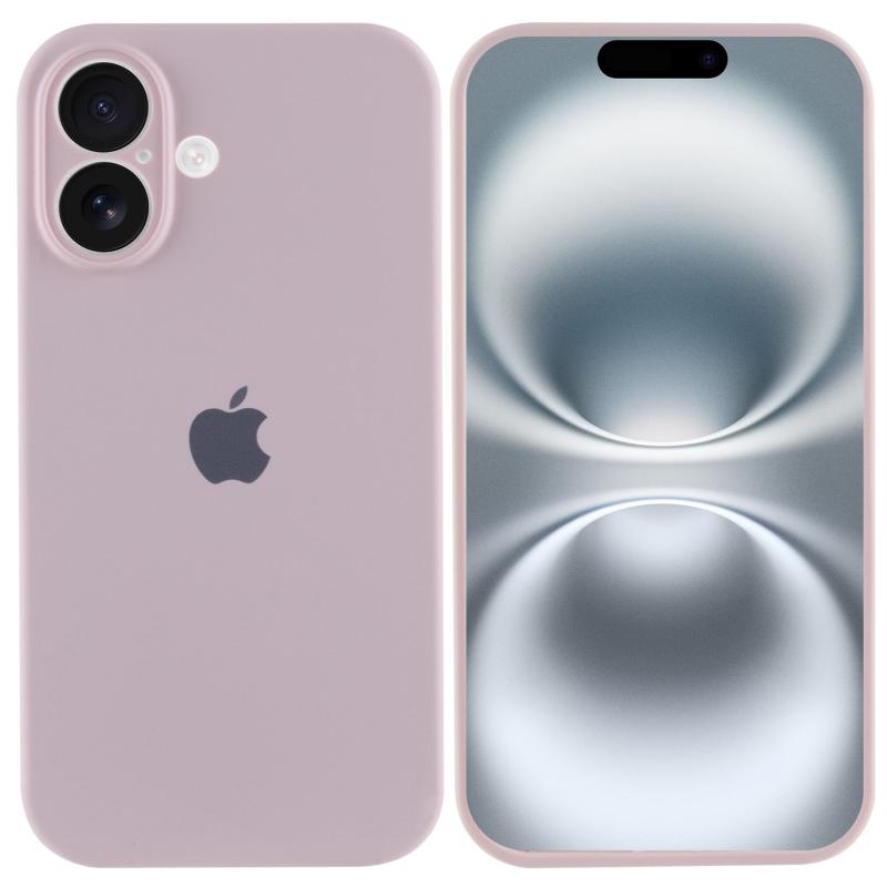Чехол Silicone Case Full Camera Protective (AA) для Apple iPhone 16 (6.1) на картинке №2