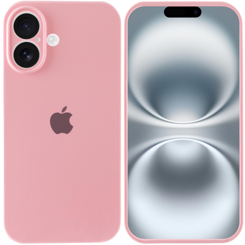 Чехол Silicone Case Full Camera Protective (AA) для Apple iPhone 16 (6.1) на картинке №2