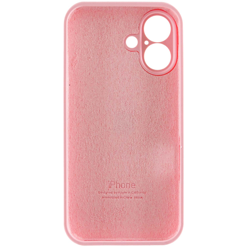Чехол Silicone Case Full Camera Protective (AA) для Apple iPhone 16 (6.1) на картинке №6