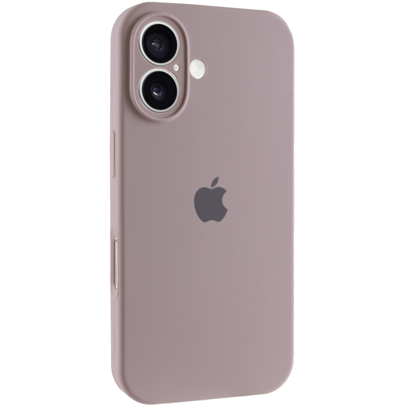 Чехол Silicone Case Full Camera Protective (AA) для Apple iPhone 16 (6.1) на картинке №1