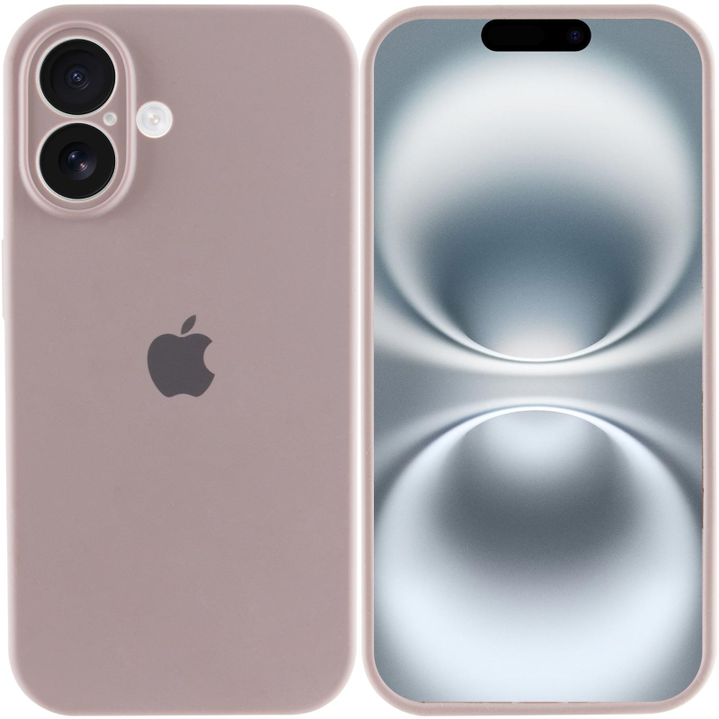 Чехол Silicone Case Full Camera Protective (AA) для Apple iPhone 16 (6.1) на картинке №2