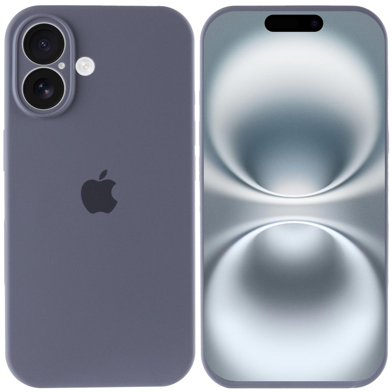 Чехол Silicone Case Full Camera Protective (AA) для Apple iPhone 16 (6.1) на картинке №4