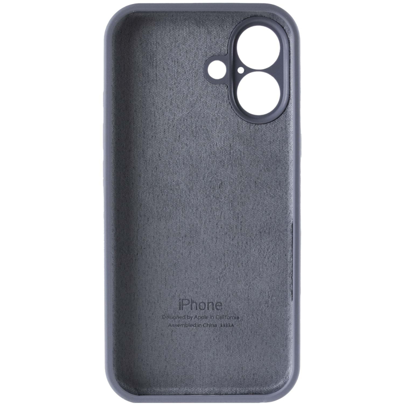 Чехол Silicone Case Full Camera Protective (AA) для Apple iPhone 16 (6.1) на картинке №7