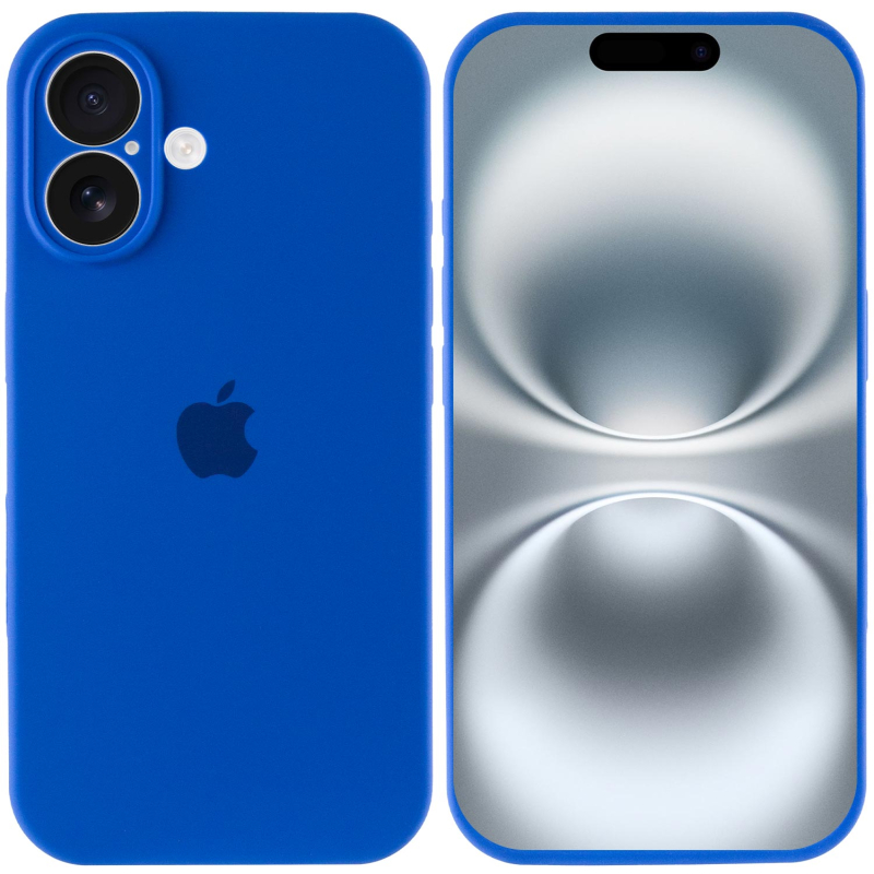 Чехол Silicone Case Full Camera Protective (AA) для Apple iPhone 16 (6.1) на картинке №3