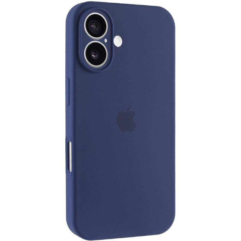 Чехол Silicone Case Full Camera Protective (AA) для Apple iPhone 16 (6.1) на картинке №1
