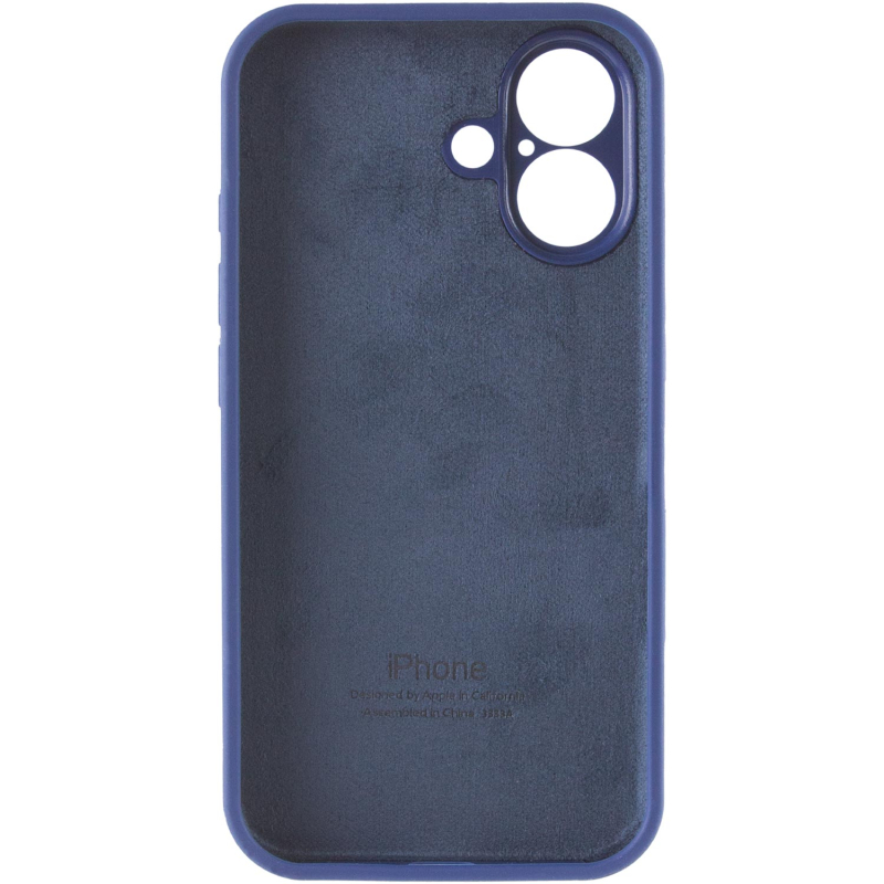 Чехол Silicone Case Full Camera Protective (AA) для Apple iPhone 16 (6.1) на картинке №6