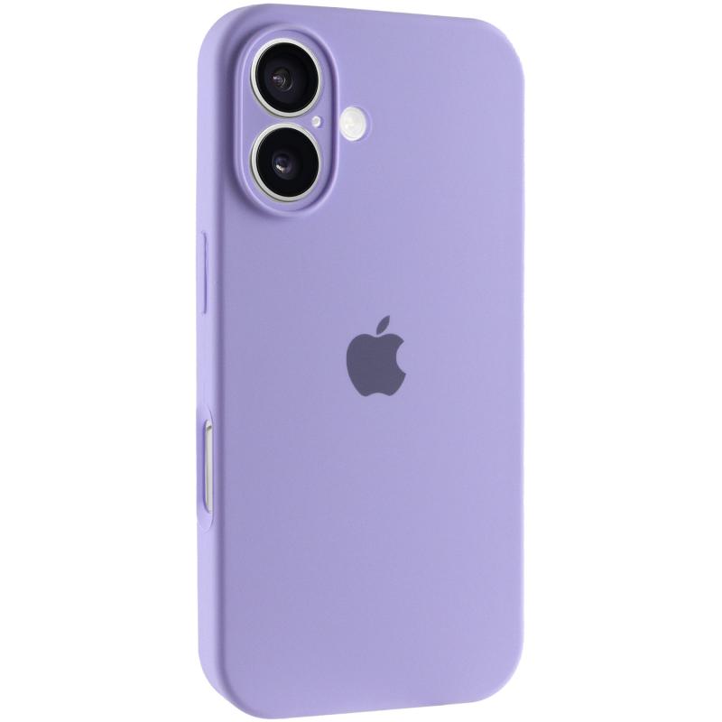 Чохол Silicone Case Full Camera Protective (AA) для Apple iPhone 16 (6.1) на малюнкі №1