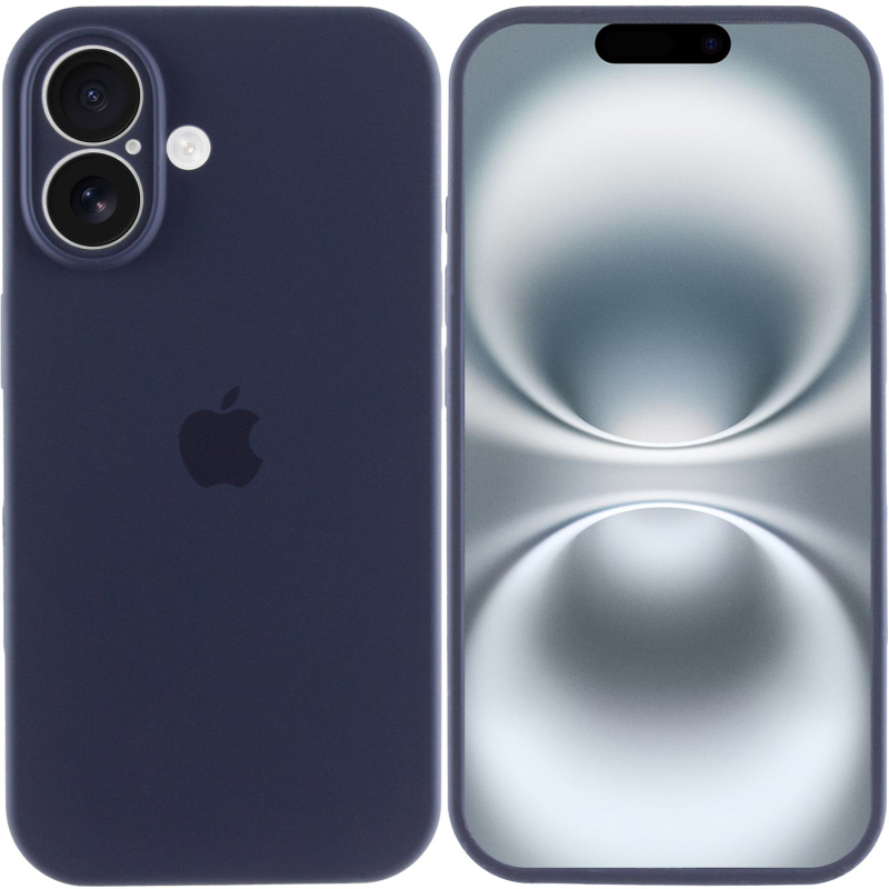 Чехол Silicone Case Full Camera Protective (AA) для Apple iPhone 16 (6.1) на картинке №2