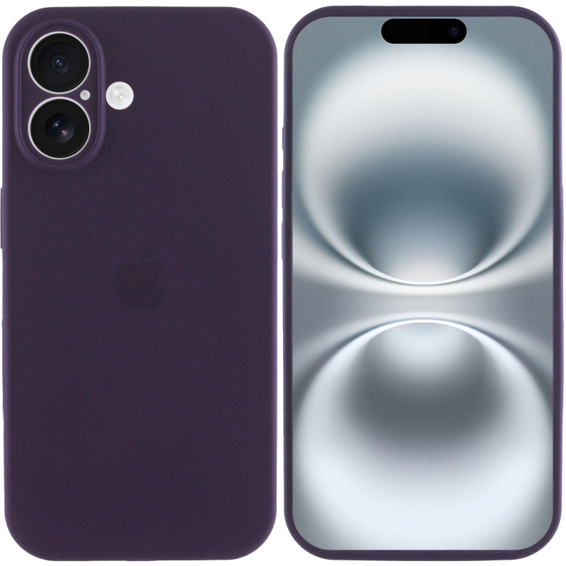 Чехол Silicone Case Full Camera Protective (AA) для Apple iPhone 16 (6.1) на картинке №2