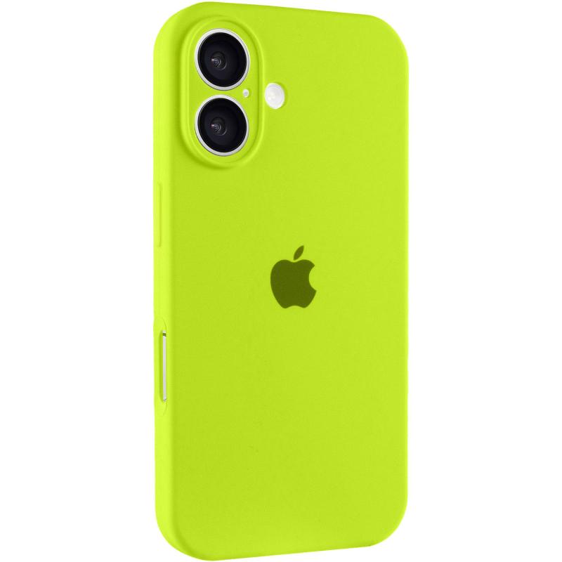 Чохол Silicone Case Full Camera Protective (AA) для Apple iPhone 16 (6.1) на малюнкі №1