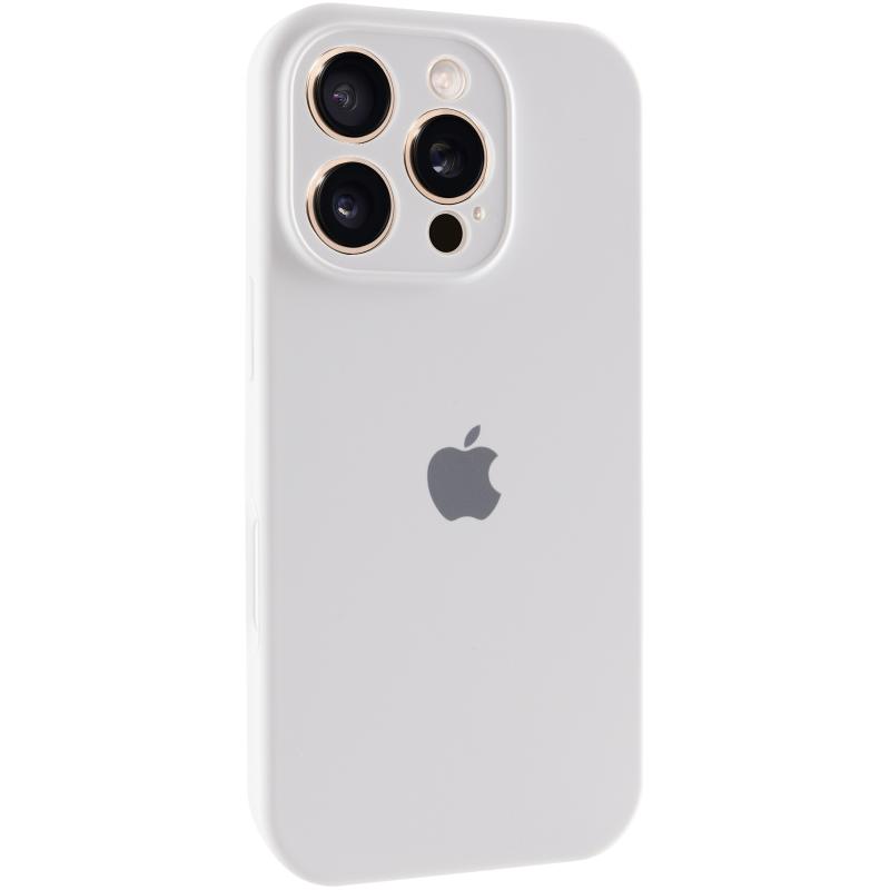 Чехол Silicone Case Full Camera Protective (AA) для Apple iPhone 16 Pro (6.3) на картинке №1