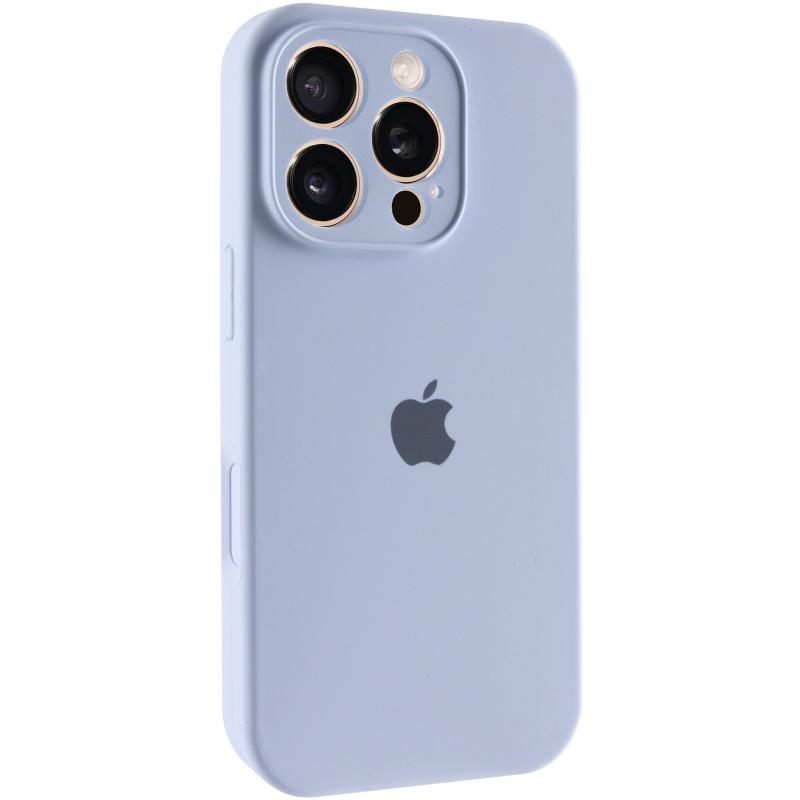 Чехол Silicone Case Full Camera Protective (AA) для Apple iPhone 16 Pro (6.3) на картинке №1