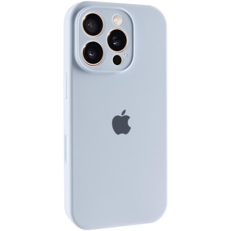 Чехол Silicone Case Full Camera Protective (AA) для Apple iPhone 16 Pro (6.3) на картинке №1