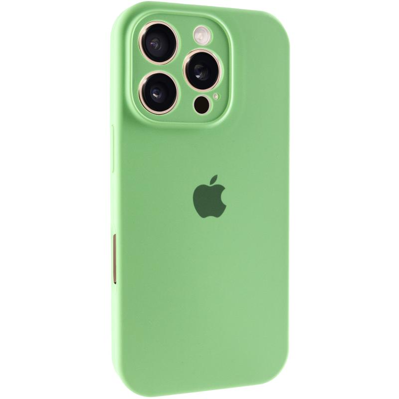 Чехол Silicone Case Full Camera Protective (AA) для Apple iPhone 16 Pro (6.3) на картинке №1