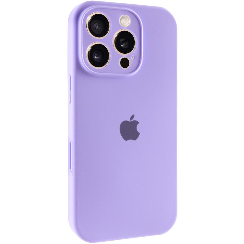 Чехол Silicone Case Full Camera Protective (AA) для Apple iPhone 16 Pro (6.3) на картинке №1