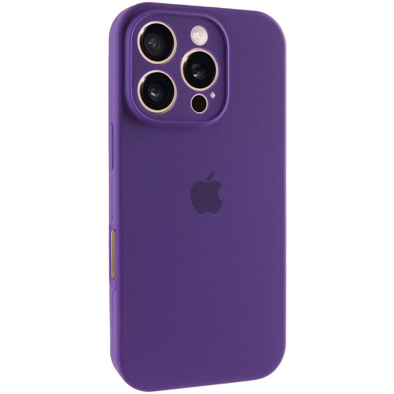 Чохол Silicone Case Full Camera Protective (AA) для Apple iPhone 16 Pro (6.3) на малюнкі №1