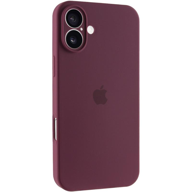 Чехол Silicone Case Full Camera Protective (AA) для Apple iPhone 16 Plus (6.7) на картинке №1