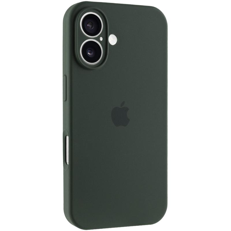 Чехол Silicone Case Full Camera Protective (AA) для Apple iPhone 16 Plus (6.7) на картинке №1