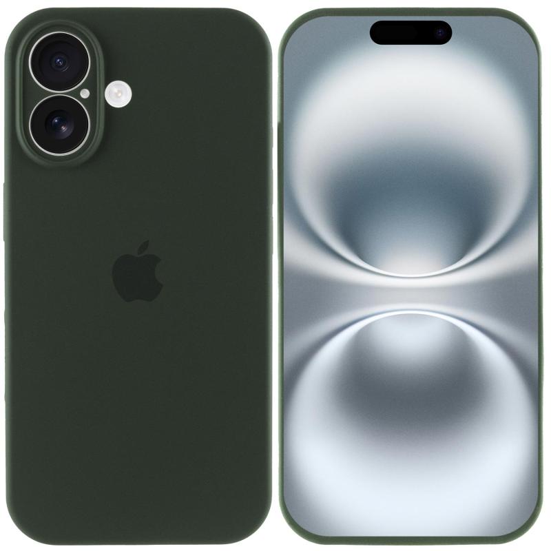 Чехол Silicone Case Full Camera Protective (AA) для Apple iPhone 16 Plus (6.7) на картинке №2